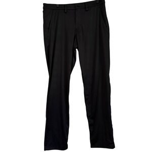 SODO Axis 360 Repel Performance Pants Large Black Stretch Commuter Golf Trousers